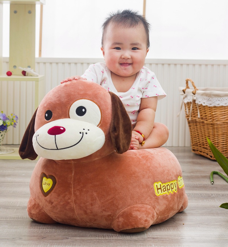 Creative Cartoon Sofa Lazy Children&#039;s Small Sofa Baby Elephant Boys and Girls Stool Removable and Washable Logo Customization