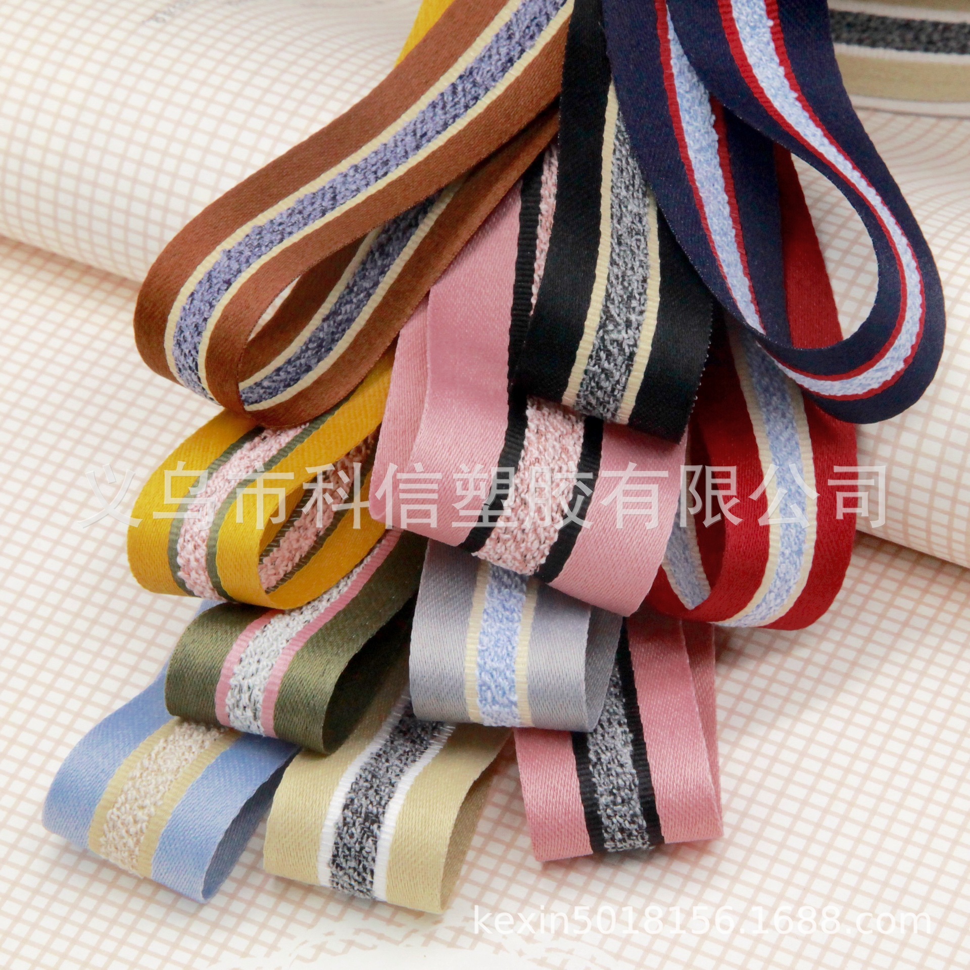 Kexin Korean Imported Ribbon Plush Striped Wide Brim Handicraft DIY Material Bowler Hat Belt Accessories Gift Box Packaging Kexin Korean Imported Ribbon Plush Striped Wide Brim Handicraft DIY Material Bowler Hat Belt Accessories Gift Box Packaging