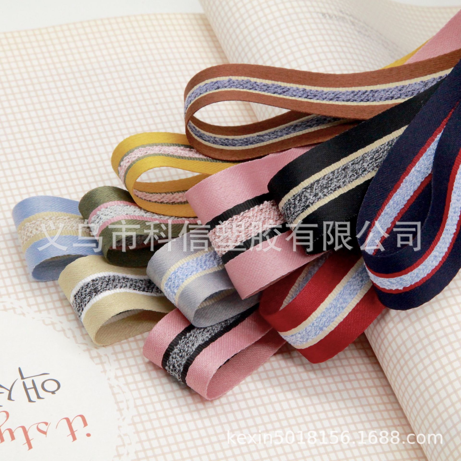 Kexin Korean Imported Ribbon Plush Striped Wide Brim Handicraft DIY Material Bowler Hat Belt Accessories Gift Box Packaging Kexin Korean Imported Ribbon Plush Striped Wide Brim Handicraft DIY Material Bowler Hat Belt Accessories Gift Box Packaging