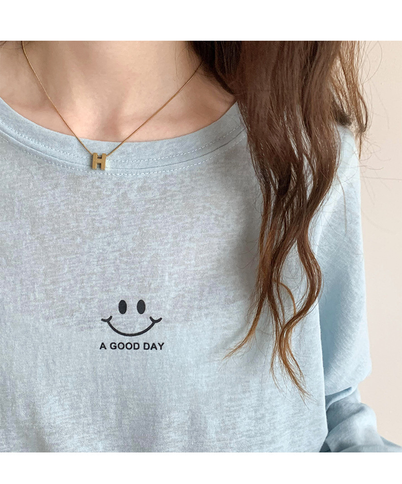 Sun Protection Clothing for Women 2021 New Ice Silk Summer Mask T-shirt for Women Long Sleeve Thin Korean Loose Korean Top Fashion
