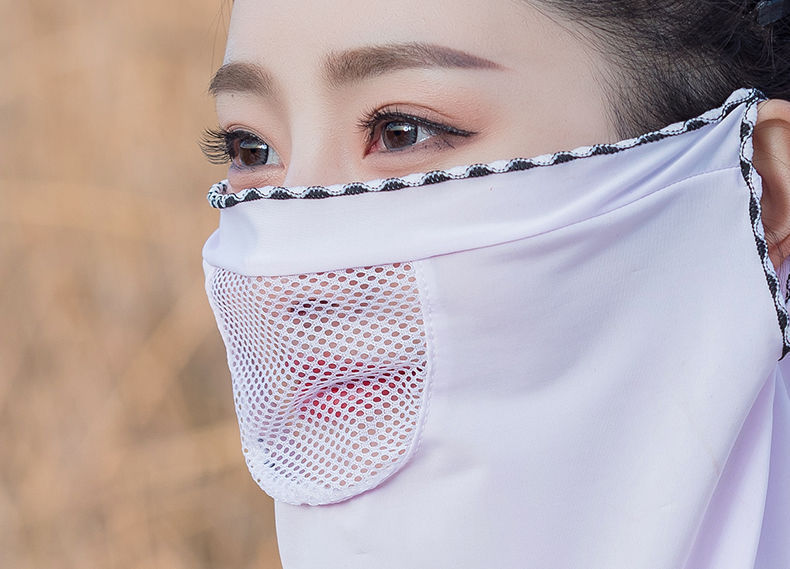 Sunscreen Mask Female Summer Dustproof and Breathable Neck Protection Summer Mask Ice Silk Cycling Driving Thin Sunscreen Mask Wholesale Sunscreen Mask Female Summer Dustproof and Breathable Neck Protection Summer Mask Ice Silk Cycling Driving Thin Sunscreen Mask Wholesale