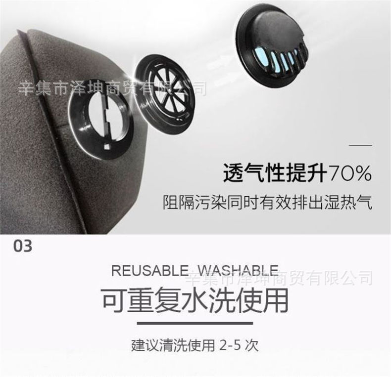 Factory Wholesale Knitted ICE Cotton Mask Dustproof Washed Ice Silk Sunscreen Mask Breathable Men's and Women's Cloth Mask Customization