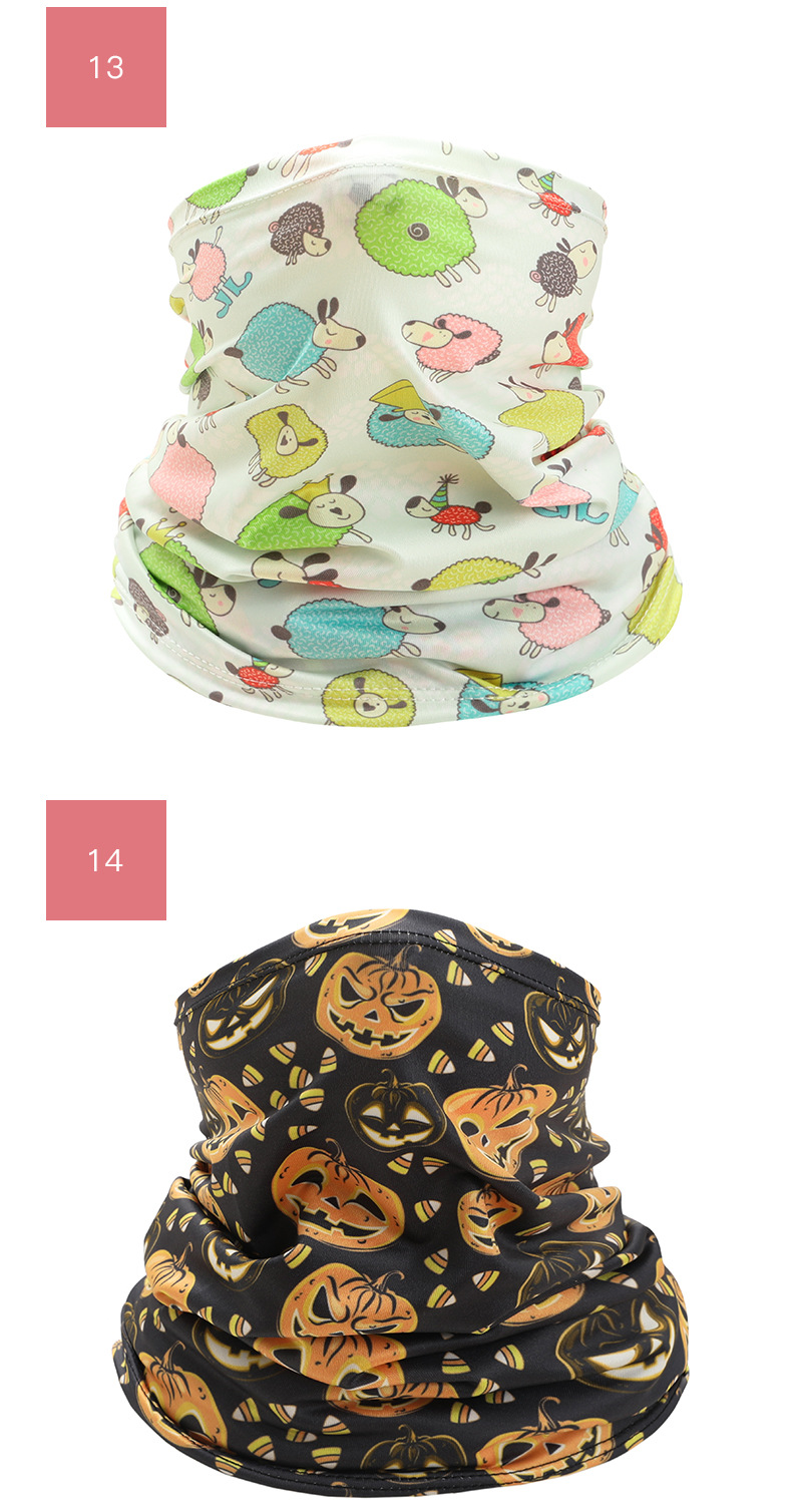 Summer Ice Silk Children's Neckerchief Outdoor Sports Digital Printing Cartoon Cycling Sunscreen Mask Multifunctional Magic Headband Summer Ice Silk Children's Neckerchief Outdoor Sports Digital Printing Cartoon Cycling Sunscreen Mask Multifunctional Magic Headband