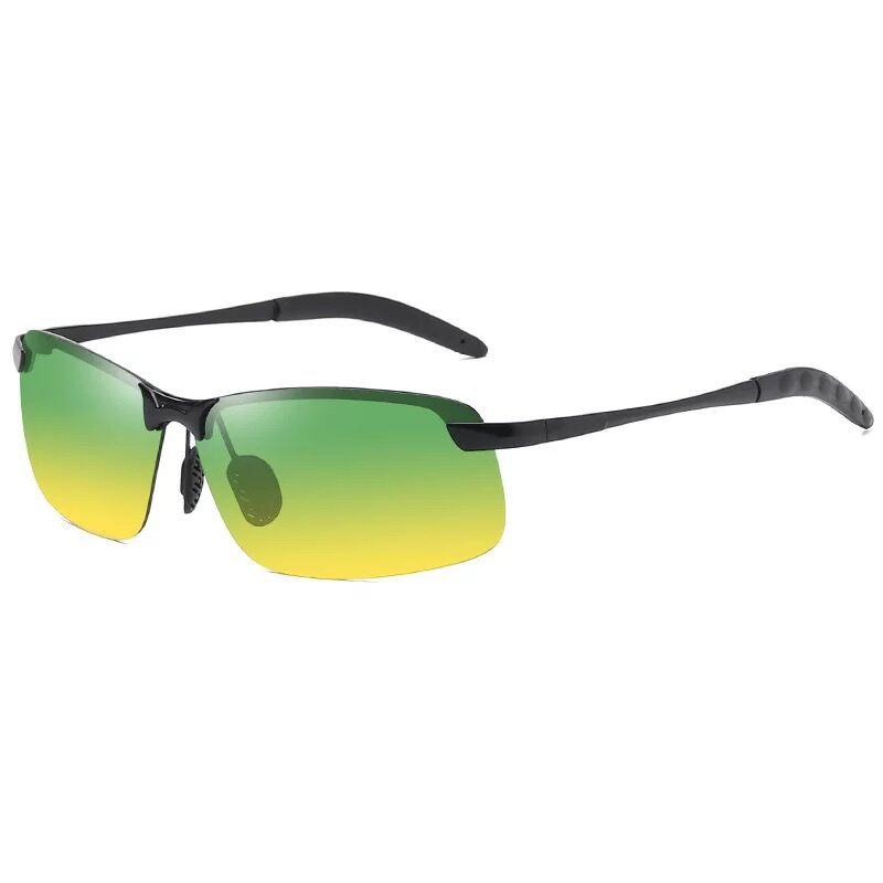 2021 3043 Polarized Sunglasses Men&#039;s Smart Color Changing Day and Night Dual-Purpose Sunglasses Driving Fishing Glasses