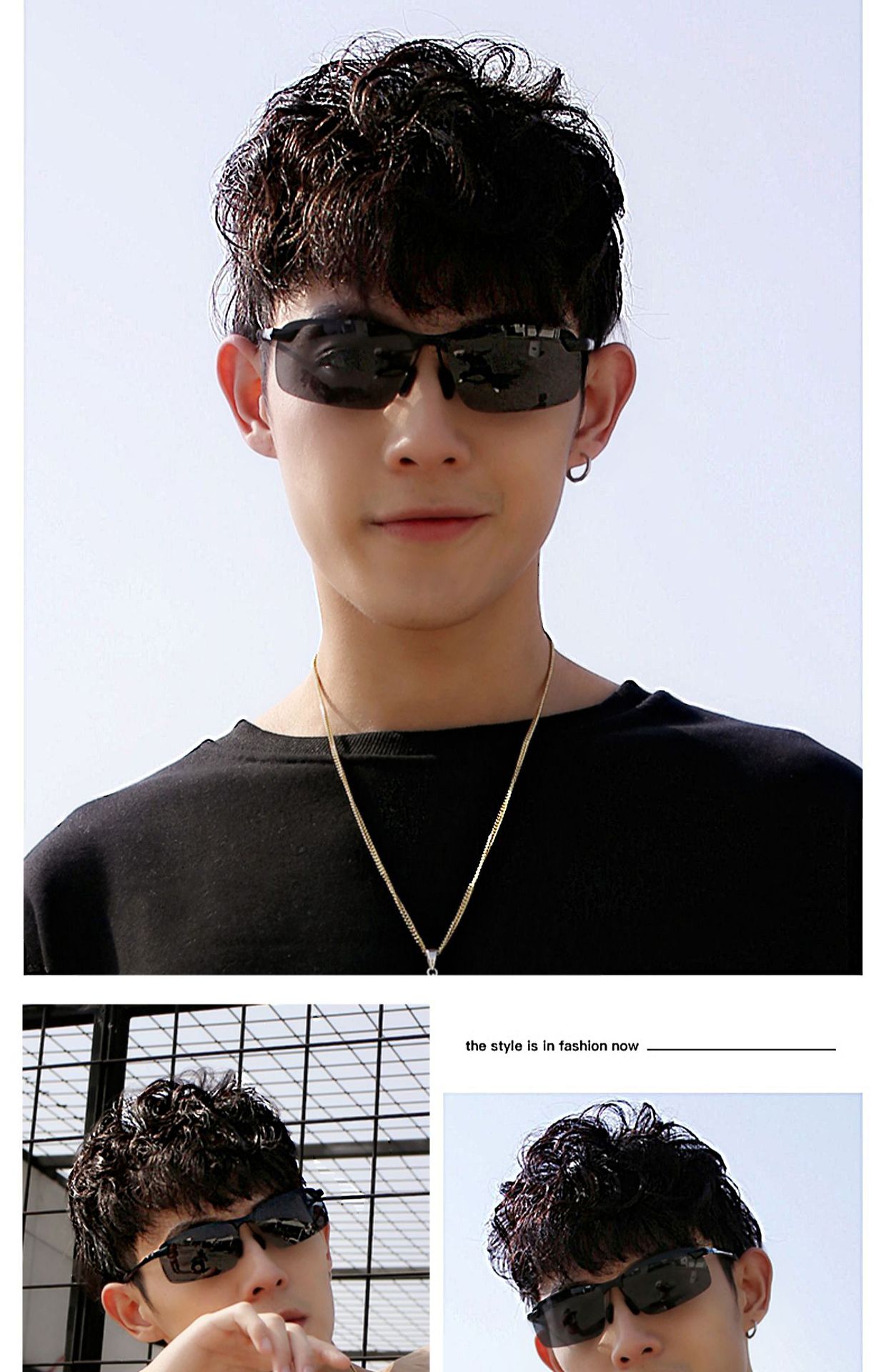 3043 Discolored Sunglasses Smart Photosensitive Polarized Sunglasses Day and Night Dual Use Driving Sunglasses Fishing Glasses Manufacturer 3043 Discolored Sunglasses Smart Photosensitive Polarized Sunglasses Day and Night Dual Use Driving Sunglasses Fishing Glasses Manufacturer
