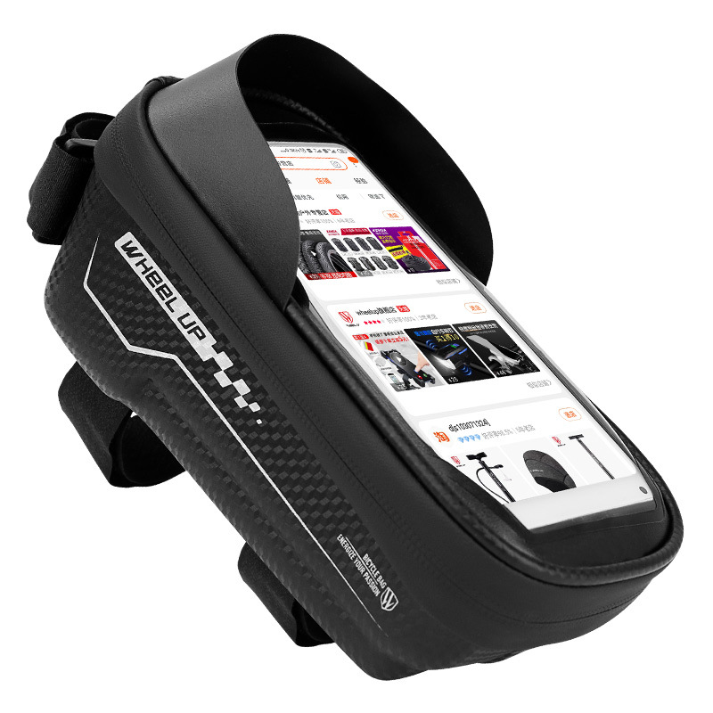 Wheelup Hard Shell Bicycle Bag Mountain Bike Front Beam Package Upper Tube Waterproof Phone Bag Saddle Bag Cycling Fixture