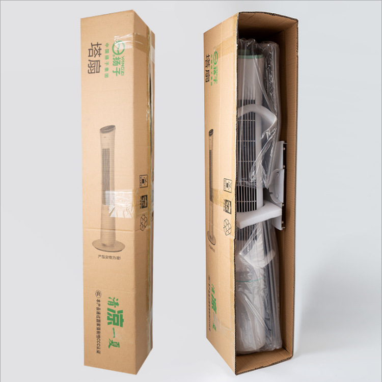 Factory Supply Electric Fan Office Mute Bladeless Soft Wind Tower Fan Household Remote Control Shaking Head Vertical Bladeless Fan