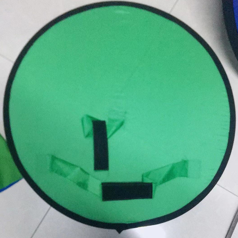 New Nylon Blue Green Double-Sided Photography Background Plate Portable Camera Equipment Cutout Background Fabric Live and Photo