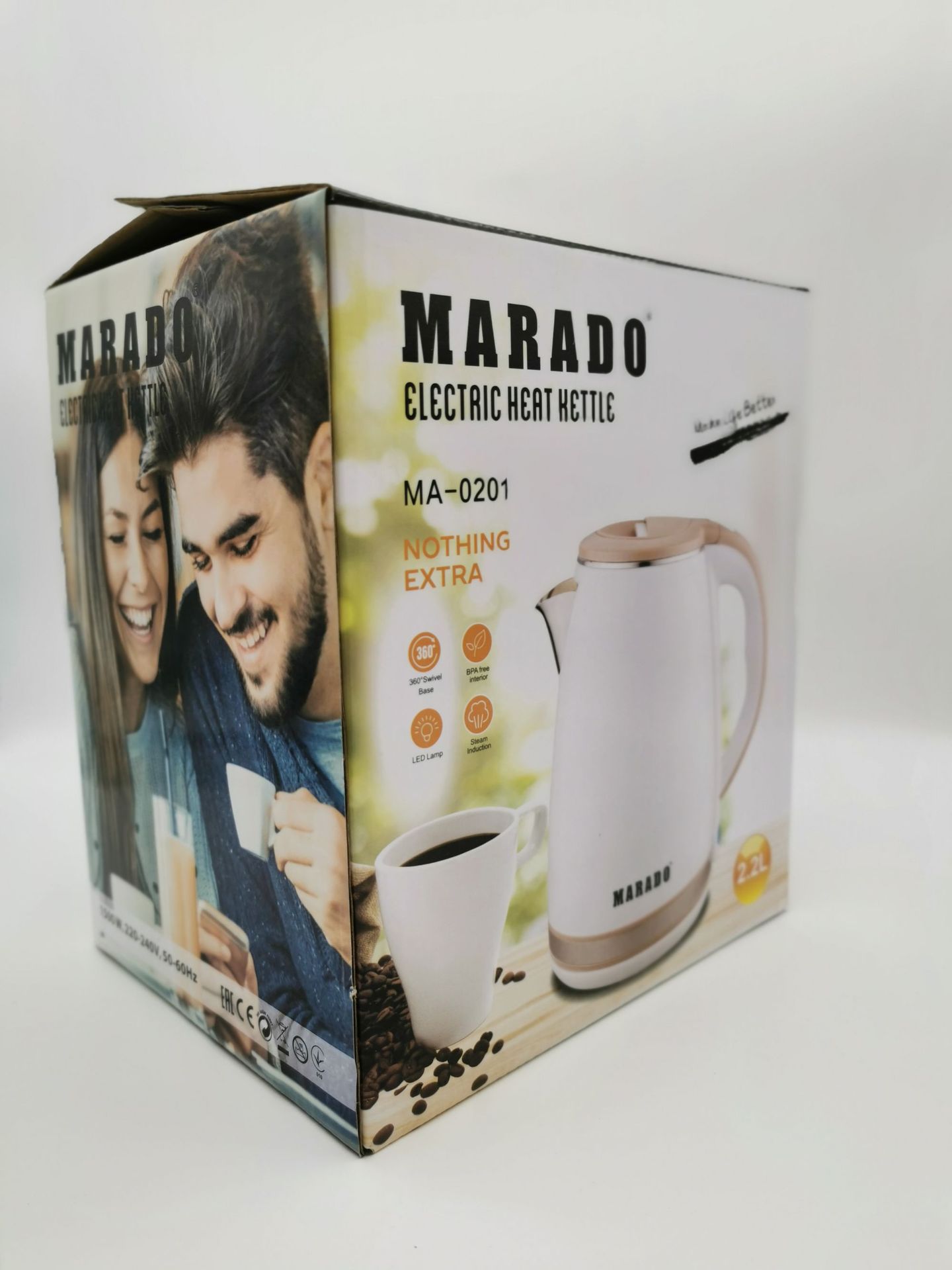 Marado Electric Kettle Stainless Steel Household All-in-One Boiler Large Capacity Fast Kettle Boiling Water Boiler Automatic Electrical Water Boiler Marado Electric Kettle Stainless Steel Household All-in-One Boiler Large Capacity Fast Kettle Boiling Water Boiler Automatic Electrical Water Boiler