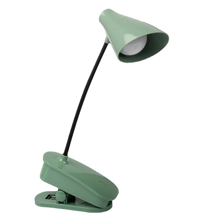 Clip-on Folding Led Rechargeable Desk Lamp Student Reading Table Lamp USB Eye-Protection Lamp Children&#039;s Bedroom Desk Bedside Lamp