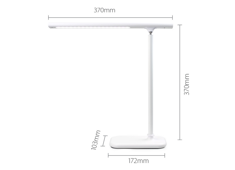 LS8926 creative magnetic absorption desk lamp three - stage dimmer USB rechargeable desk lamp cross - border new multi - functional wire controlled desk lamp