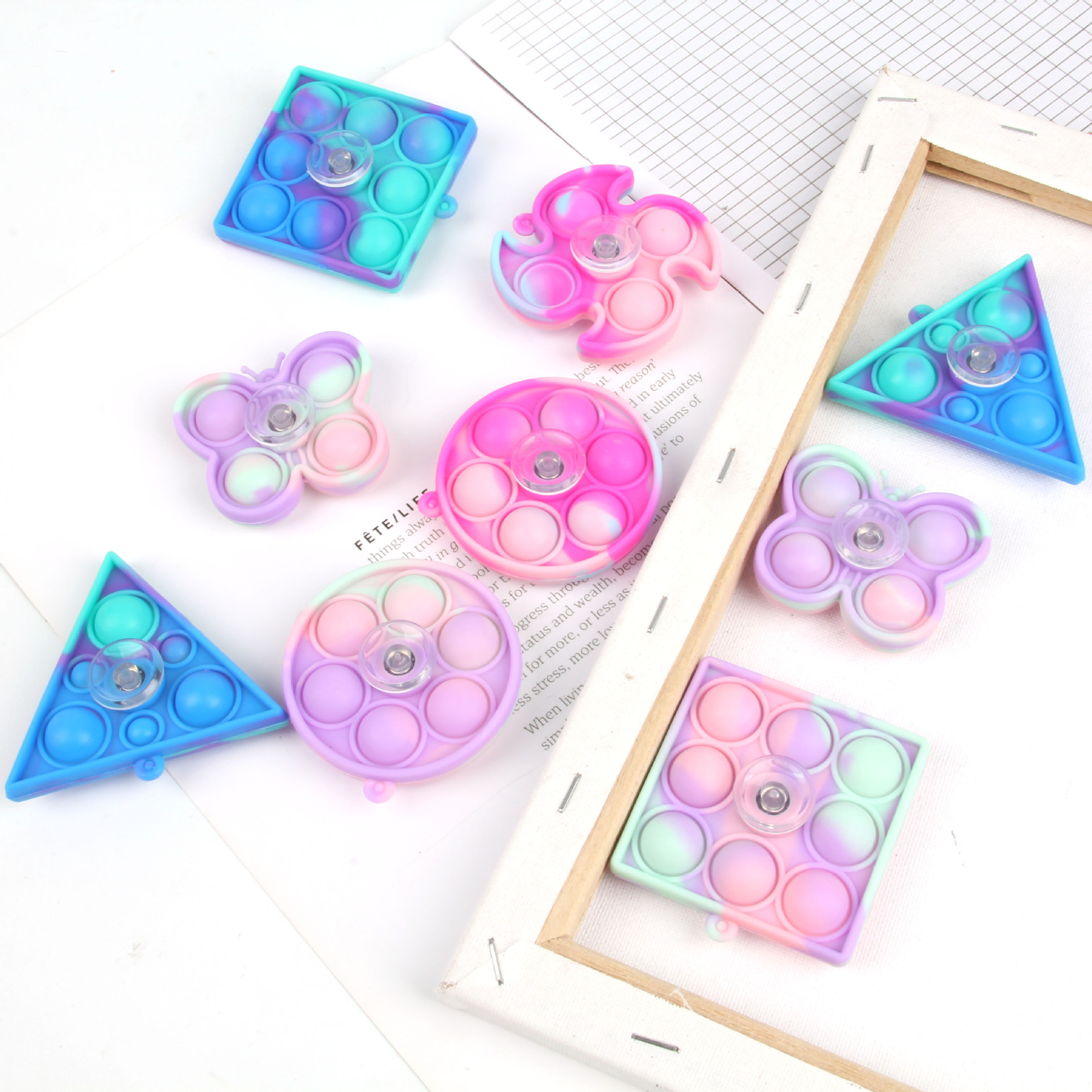 Cross-Border Mouse Killer Pioneer Fingertip Gyro Macaron Color Creative Finger Rotating Decompression Soft Rubber Gyro Toy Cross-Border Mouse Killer Pioneer Fingertip Gyro Macaron Color Creative Finger Rotating Decompression Soft Rubber Gyro Toy