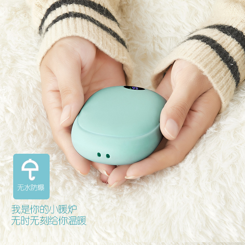 Cross-Border 2021 Power Bank Hand Warmer USB Hand Warmer Hand Warmer 6000MAh New Dual Purpose Convenient Electric Warming