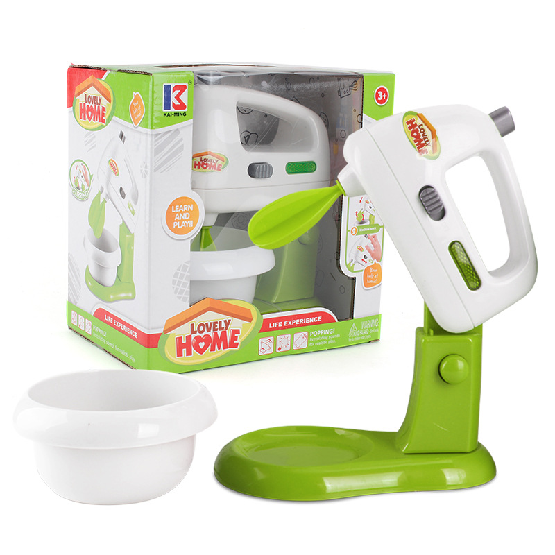Play House Toys Simulation Small Household Appliances Multi-Function Vacuum Cleaner Coffee Bread Maker Stall Hot Selling Factory Direct Sales