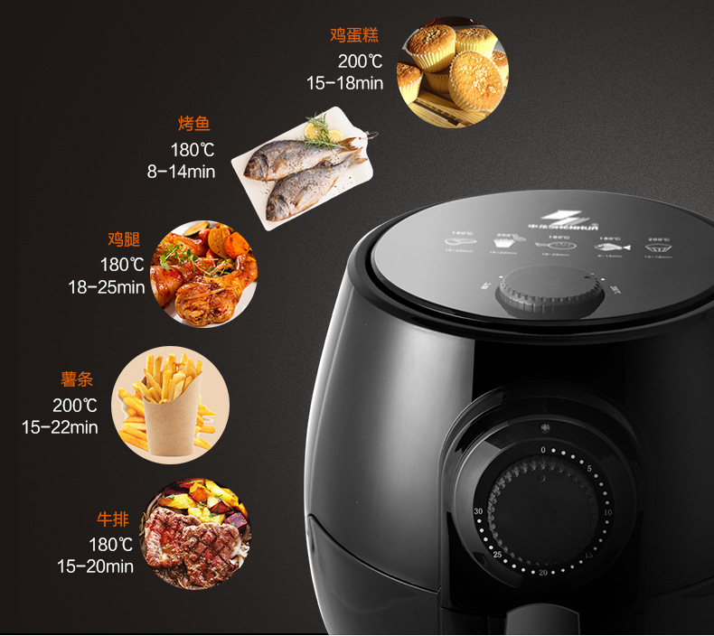 Household Air Fryer Large Capacity Intelligent Fume-Free Bread Maker Multi-Function Automatic Fry Twisted Dough-Strips Machine Deep Frying Pan Household Air Fryer Large Capacity Intelligent Fume-Free Bread Maker Multi-Function Automatic Fry Twisted Dough-Strips Machine Deep Frying Pan