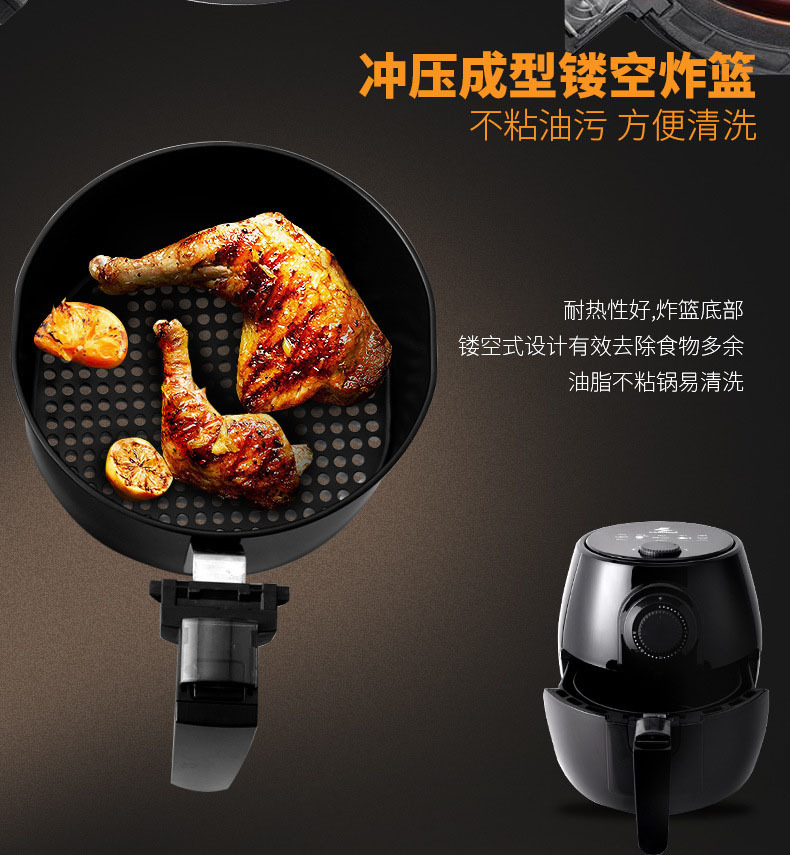 Household Air Fryer Large Capacity Intelligent Fume-Free Bread Maker Multi-Function Automatic Fry Twisted Dough-Strips Machine Deep Frying Pan Household Air Fryer Large Capacity Intelligent Fume-Free Bread Maker Multi-Function Automatic Fry Twisted Dough-Strips Machine Deep Frying Pan