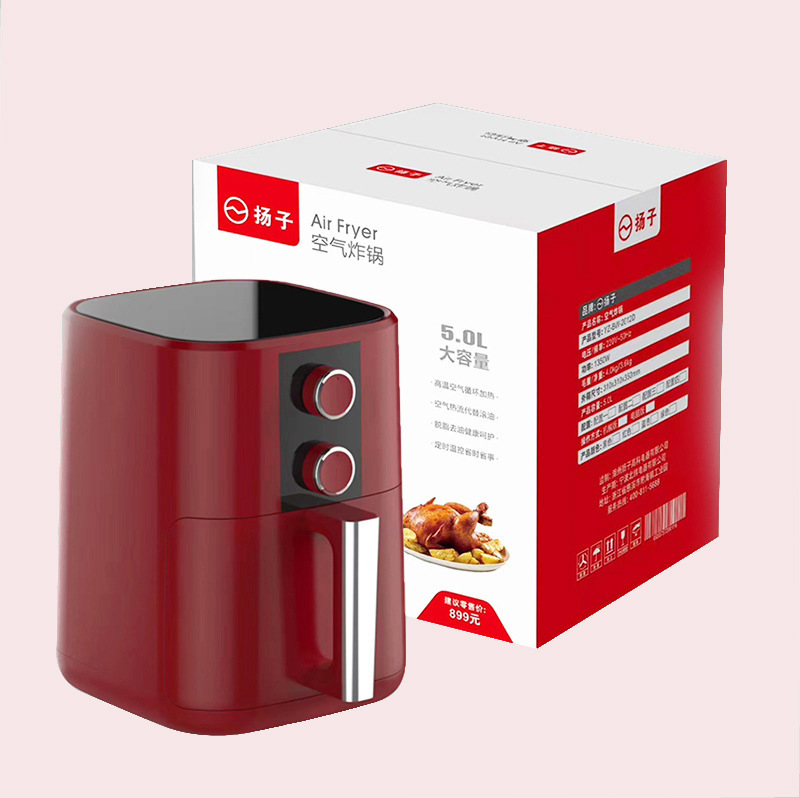Air Fryer Household Deep Fryer Intelligent Oil-Free Multi-Function Electric Fryer French Fries Bread Maker Manufacturer Meeting Sale Gift