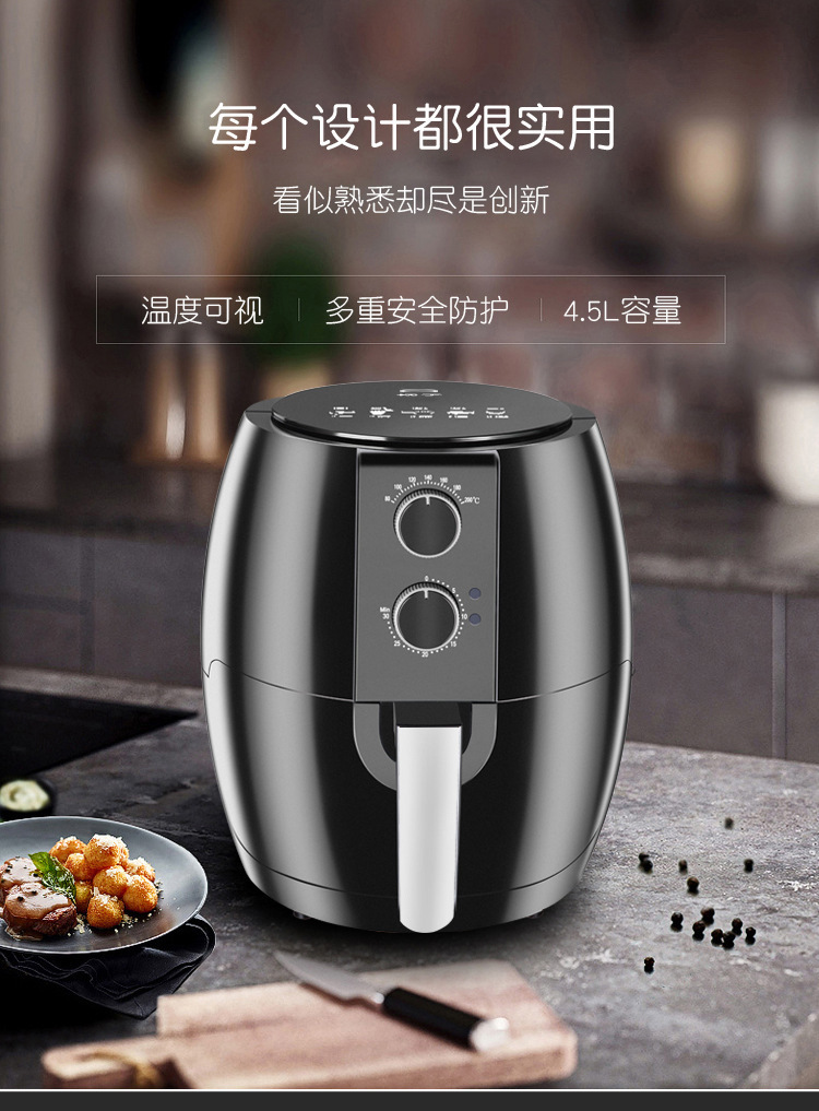 Air Fryer Household Deep Fryer Intelligent Oil-Free Multi-Function Electric Fryer French Fries Bread Maker Manufacturer Meeting Sale Gift Air Fryer Household Deep Fryer Intelligent Oil-Free Multi-Function Electric Fryer French Fries Bread Maker Manufacturer Meeting Sale Gift
