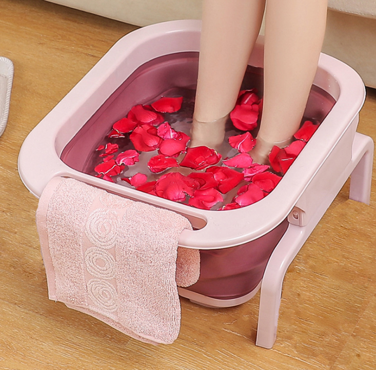 Foldable Roller Massage Foot Washing Basin Dampness Removing and Cold Removing Foot Bath Bucket Healthy Foot Tub Wash Foot Basin Cross-Border Hot Foldable Roller Massage Foot Washing Basin Dampness Removing and Cold Removing Foot Bath Bucket Healthy Foot Tub Wash Foot Basin Cross-Border Hot