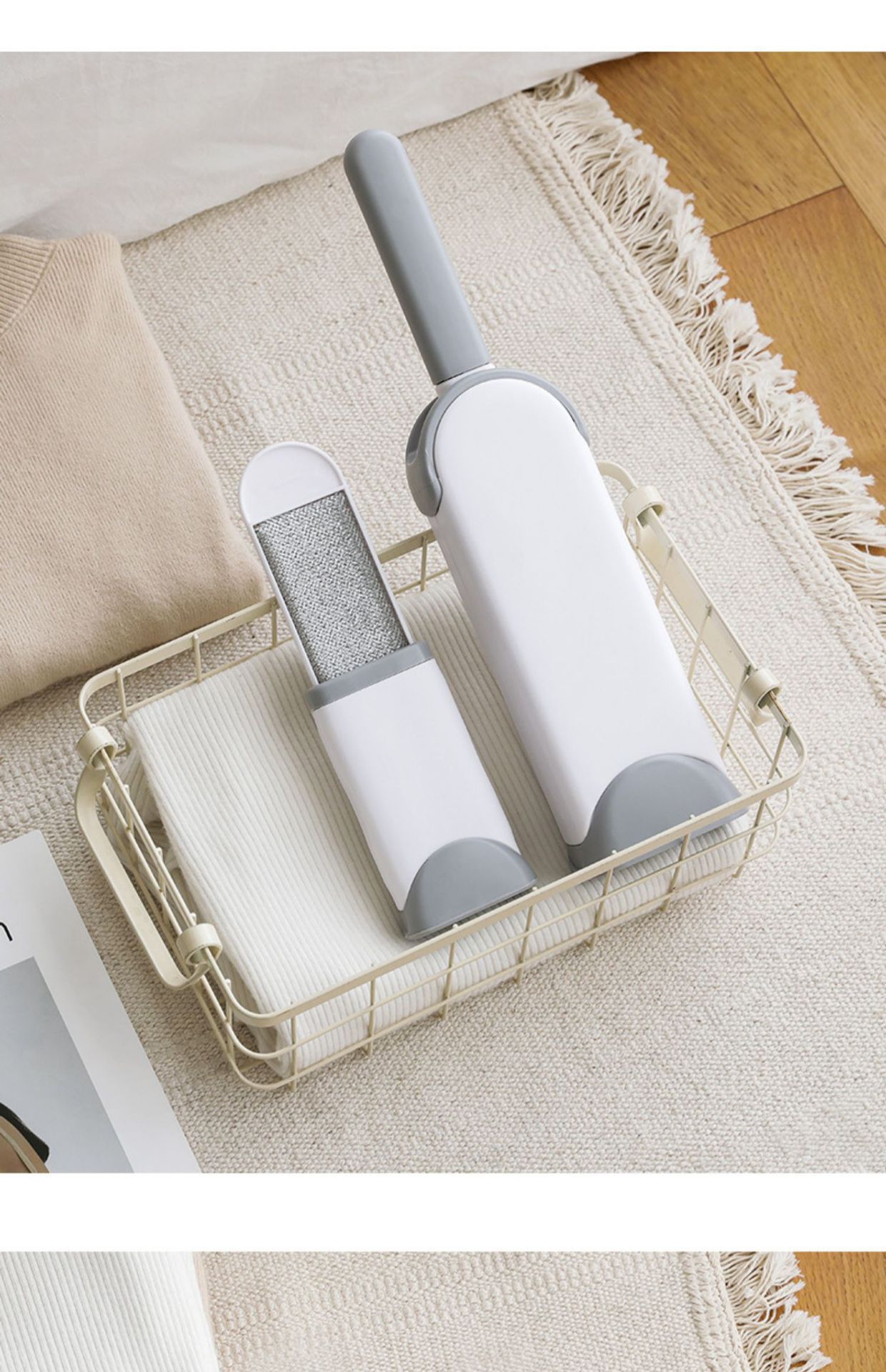 Hair Remover Clothing Lint Remover Household Clothes Lint Roller Woolen Bed-Sweeping Brush Dust Removal Double-Sided Electrostatic Brush Hair Brush