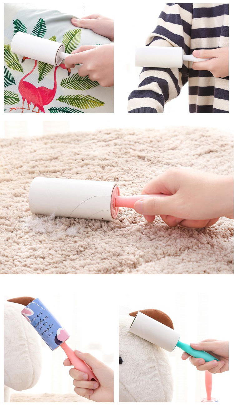 Tearable Lint Remover Sticky Paper Drum-Type Clothes Rolling Paper Mini Rolling Brush Lint Roller Clothes Sticky Hair Remover Paper Core Tearable Lint Remover Sticky Paper Drum-Type Clothes Rolling Paper Mini Rolling Brush Lint Roller Clothes Sticky Hair Remover Paper Core