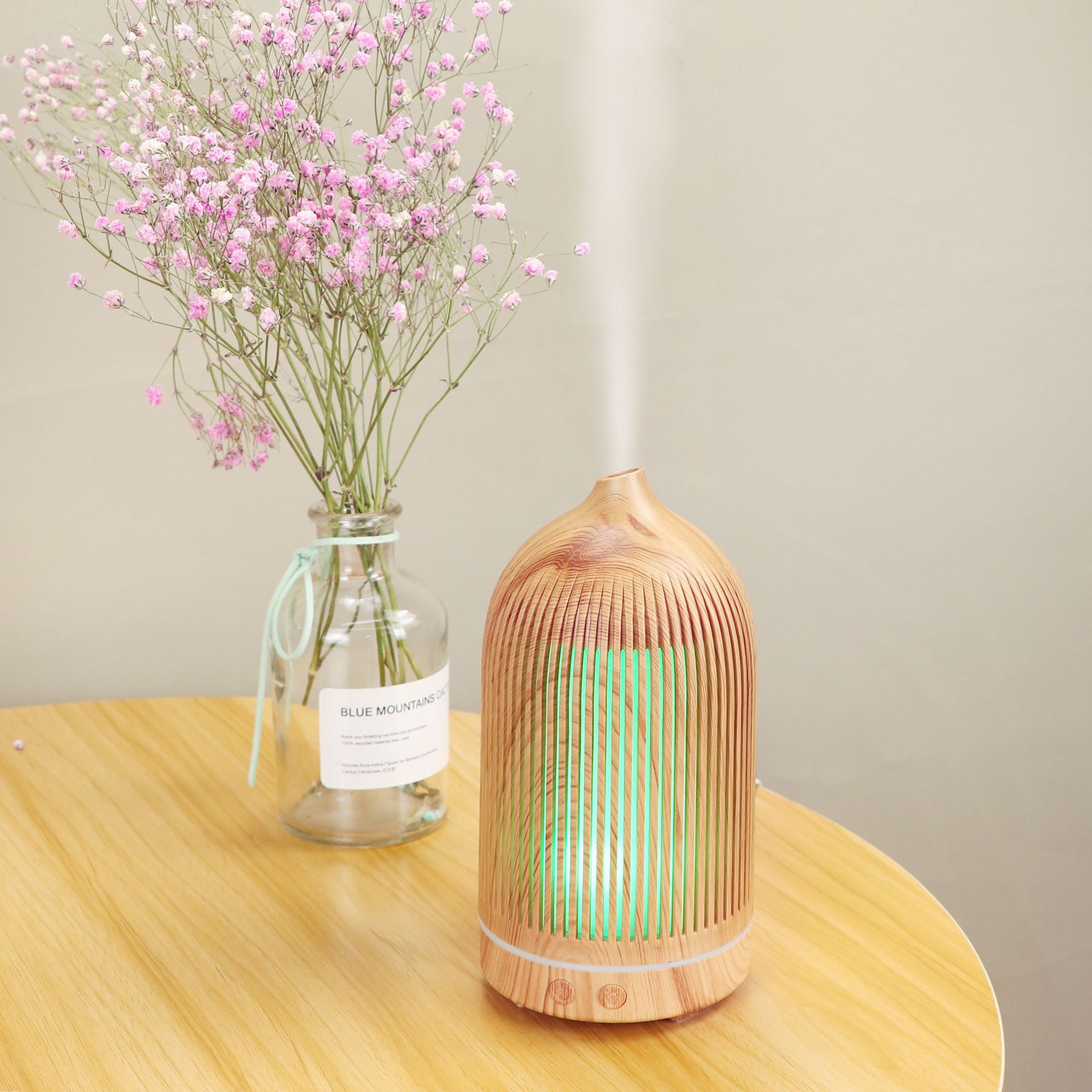 5V Colorful Fragrance Lamp Aroma Diffuser Ultrasonic Atomization Mini Desktop USB Humidifier Household Wood Grain Aroma Diffuser 5V Colorful Fragrance Lamp Aroma Diffuser Ultrasonic Atomization Mini Desktop USB Humidifier Household Wood Grain Aroma Diffuser