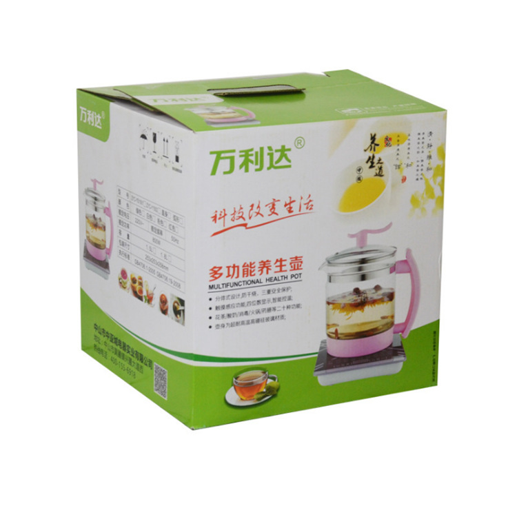 High Borosilicate Glass Electric Heating Health Pot Automatic Intelligent Thickening Multifunctional Scented Teapot Tea Cooker