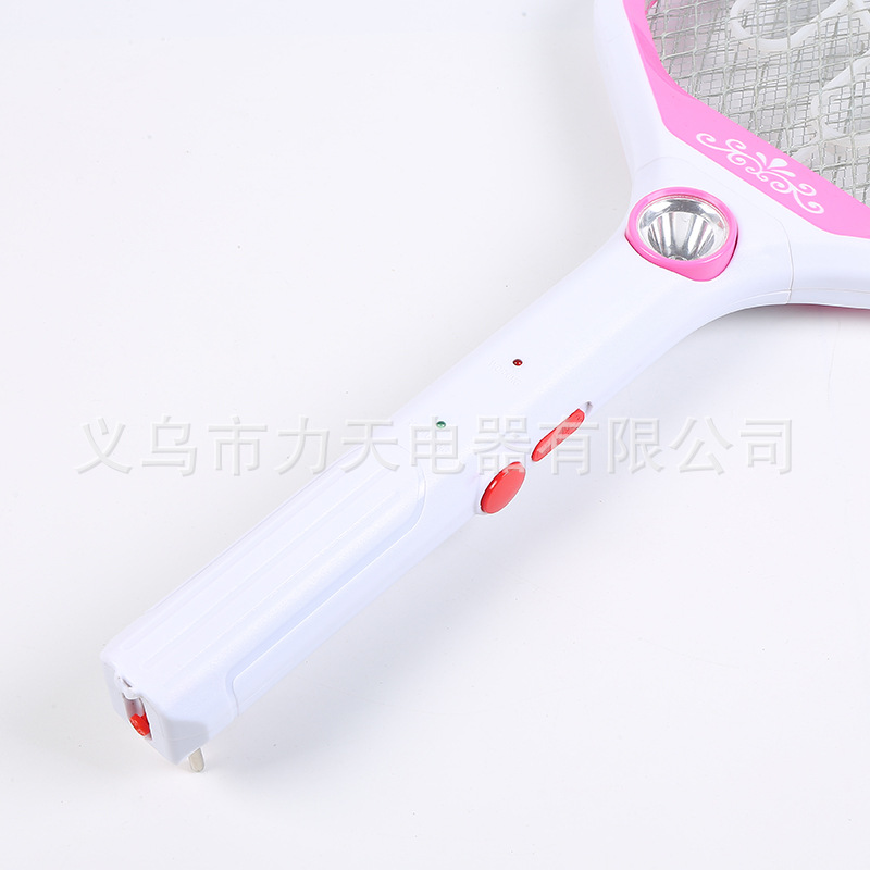 Factory Direct Sales GECKO-LTD-169 Super High Quality with LED Lighting Lamp Rechargeable Electric Mosquito Swatter 22x54cm