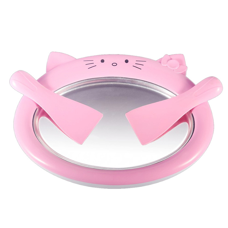 Household Fried Ice Machine Fried Yogurt Ice Cream Broken Sand Ice Cream Children&#039;s Homemade DIY Small Mini Ice Frying Machine