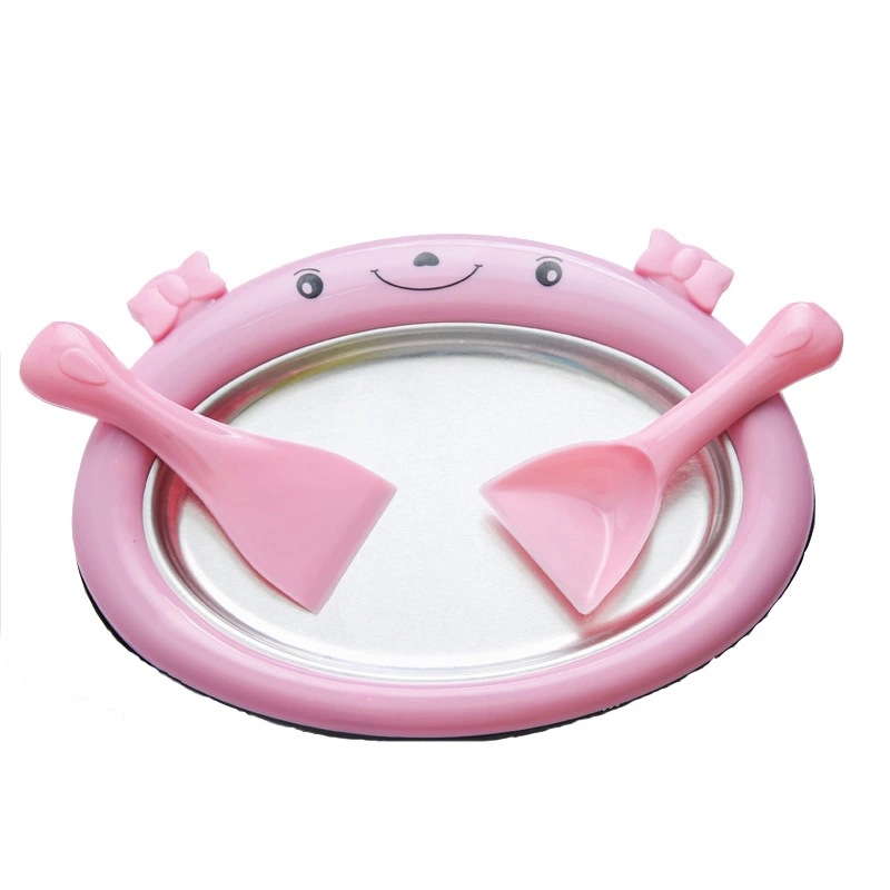 Household Fried Yogurt Machine Fried Ice Machine Small Automatic Children&#039;s Ice Cream Machine Plug-in-Free Ice Frying Machine Base Price