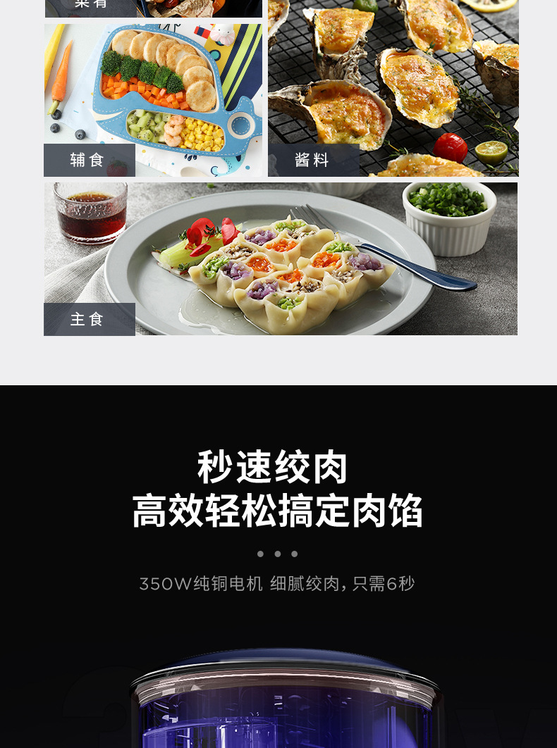 Mofei Mr9401 Food Processor Household Electric Small Multi-Function Vegetable Grind Stuffing Cooking Machine Meat Grinder Mofei Mr9401 Food Processor Household Electric Small Multi-Function Vegetable Grind Stuffing Cooking Machine Meat Grinder