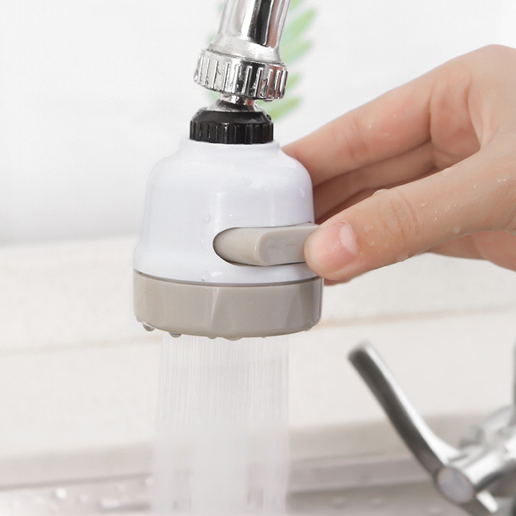 Faucet Medical Stone Water Filter Universal Splash-Proof Shower Retractable Tap Water Water Saving Device Nozzle with Filter Tip