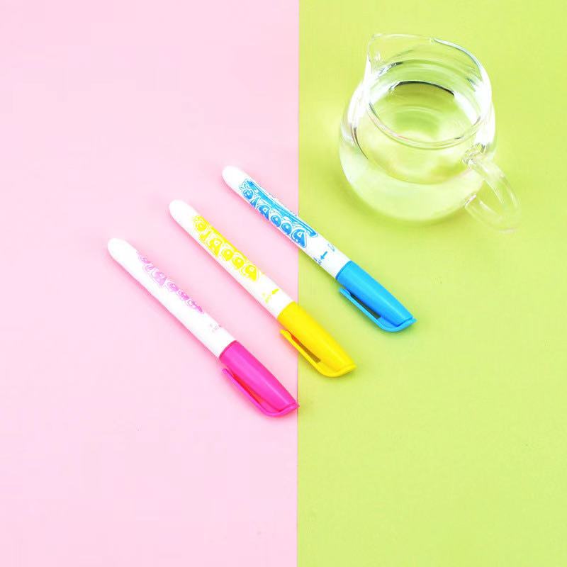 Children's Tap Water Watercolor Markers Pen Clear Water Children's Picture Books Kindergarten Coloring Water Picture Book Brush Wholesale Customization