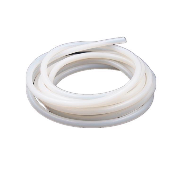 Silica Gel Tube Translucent High Temperature Resistant Hose Grain Elevator Industrial Grade Force Pump Tap Water Hose Rubber Soft Pipe