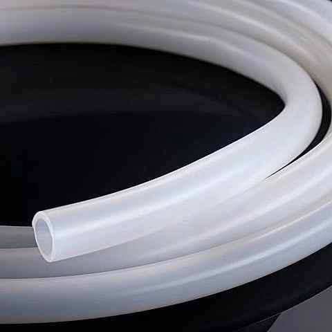 Silica Gel Tube Translucent High Temperature Resistant Hose Grain Elevator Industrial Grade Force Pump Tap Water Hose Rubber Soft Pipe