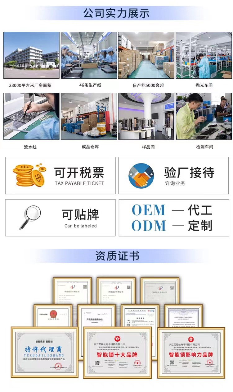 3D Face Recognition Smart Lock Home Anti-Theft Door Lock Automatic Peephole Viewer Electronic Password Smart Fingerprint Lock