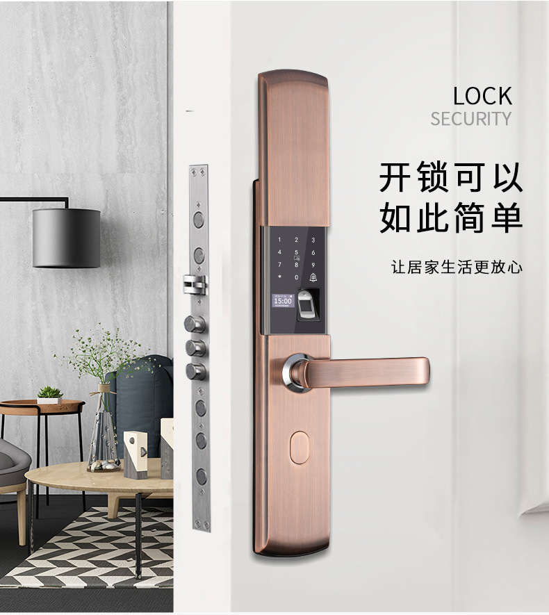 3D Face Recognition Smart Lock Home Anti-Theft Door Lock Automatic Peephole Viewer Electronic Password Smart Fingerprint Lock