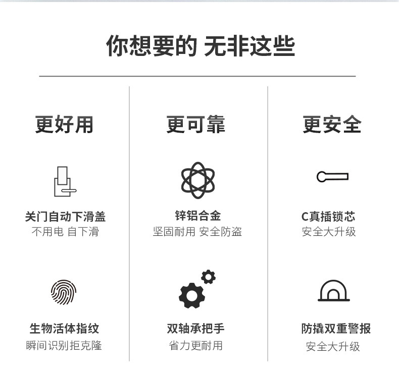 3D Face Recognition Smart Lock Home Anti-Theft Door Lock Automatic Peephole Viewer Electronic Password Smart Fingerprint Lock