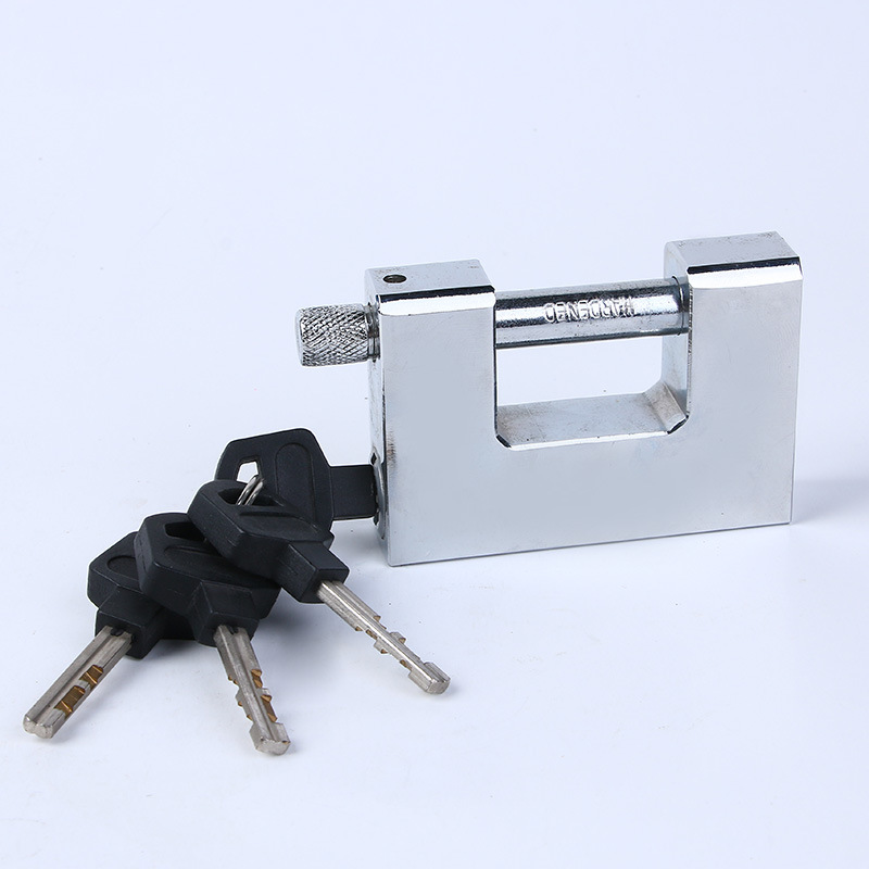 Leaf copper giant horizontal padlock bay warehouse big doors and Windows anti-pry shear anti-theft anti-rust beam lock big lock