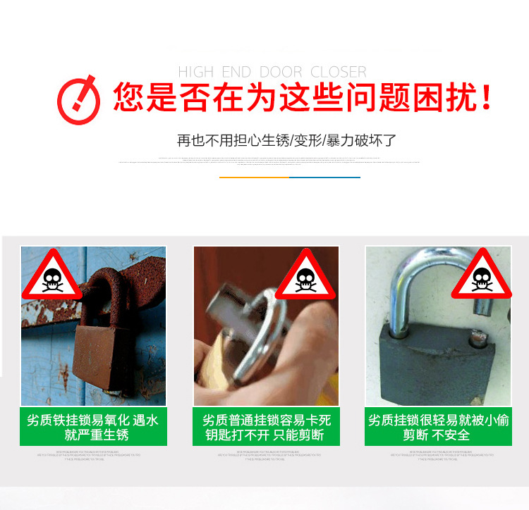 Leaf copper giant horizontal padlock bay warehouse big doors and Windows anti-pry shear anti-theft anti-rust beam lock big lock Leaf copper giant horizontal padlock bay warehouse big doors and Windows anti-pry shear anti-theft anti-rust beam lock big lock