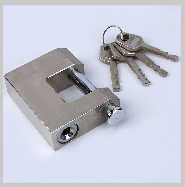 Giant horizontal padlock bay warehouse big doors and Windows pry shear anti-theft anti-rust beam lock blade big lock lock Giant horizontal padlock bay warehouse big doors and Windows pry shear anti-theft anti-rust beam lock blade big lock lock