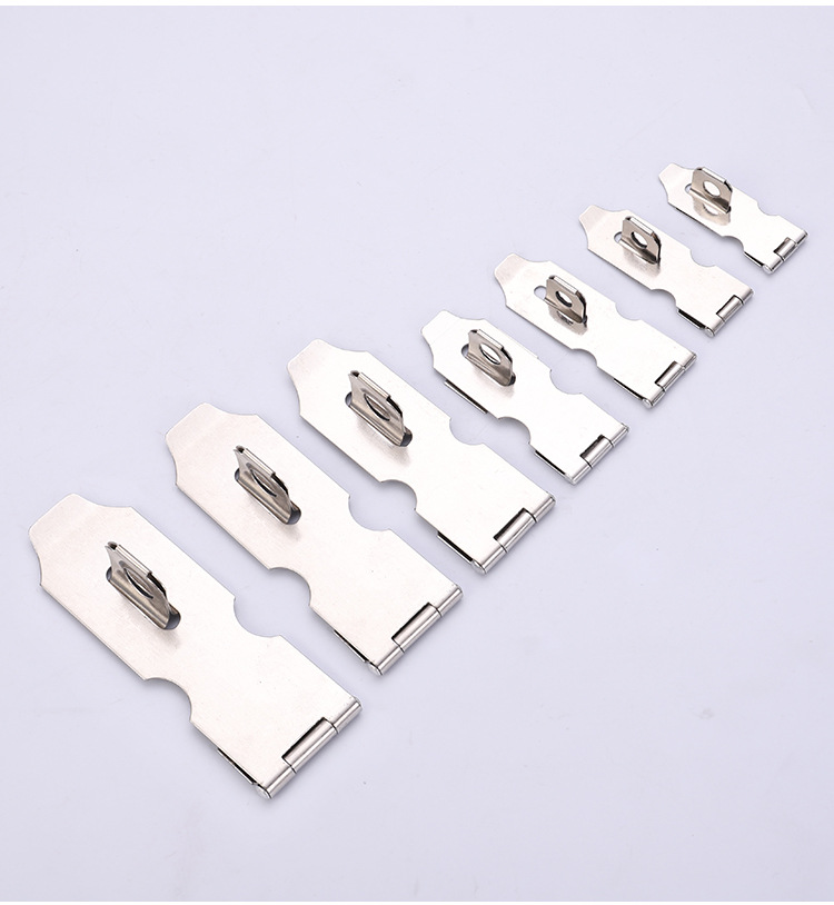 Factory Direct Supply Stainless Steel Lock Door Lock Furniture Hardware Thickened Padlock Buckle Cabinet Hardware Accessories in Stock Factory Direct Supply Stainless Steel Lock Door Lock Furniture Hardware Thickened Padlock Buckle Cabinet Hardware Accessories in Stock