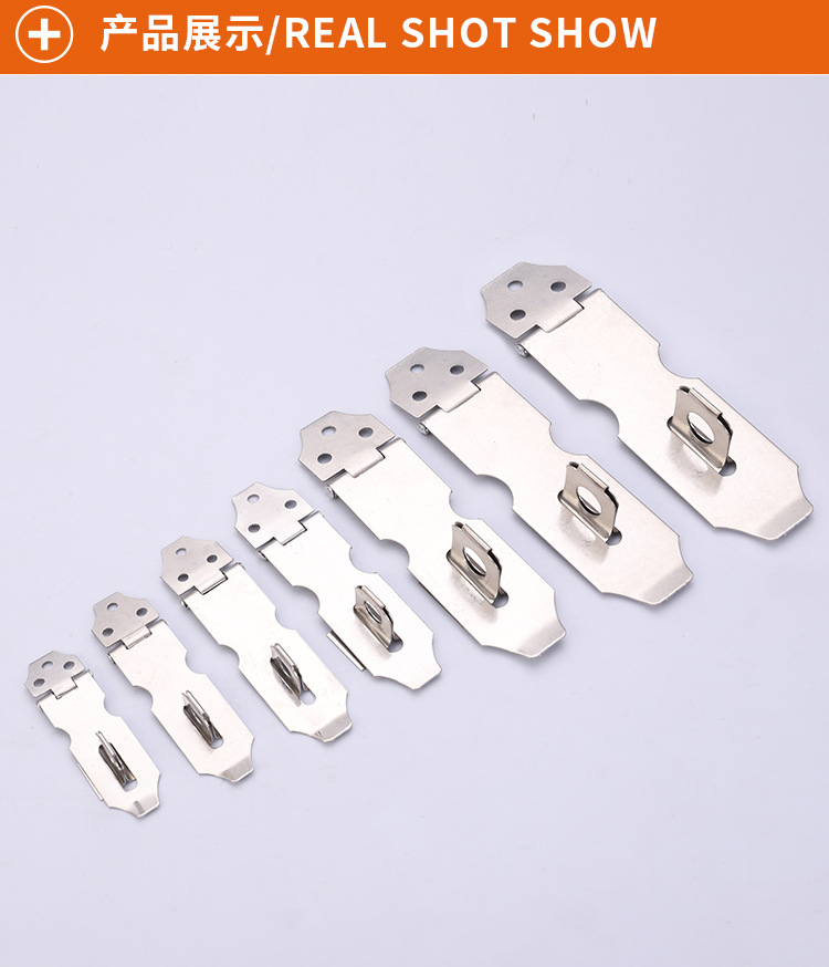 Factory Direct Supply Stainless Steel Lock Door Lock Furniture Hardware Thickened Padlock Buckle Cabinet Hardware Accessories in Stock Factory Direct Supply Stainless Steel Lock Door Lock Furniture Hardware Thickened Padlock Buckle Cabinet Hardware Accessories in Stock