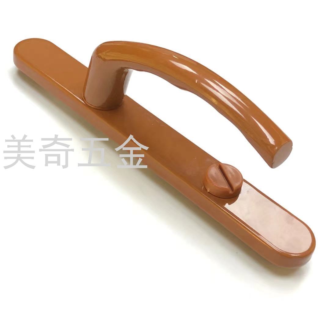 Aluminum Alloy Indoor Universal Indoor Bedroom Noiseless Door Handle Bathroom Door Lock Keyless Bathroom Toilet