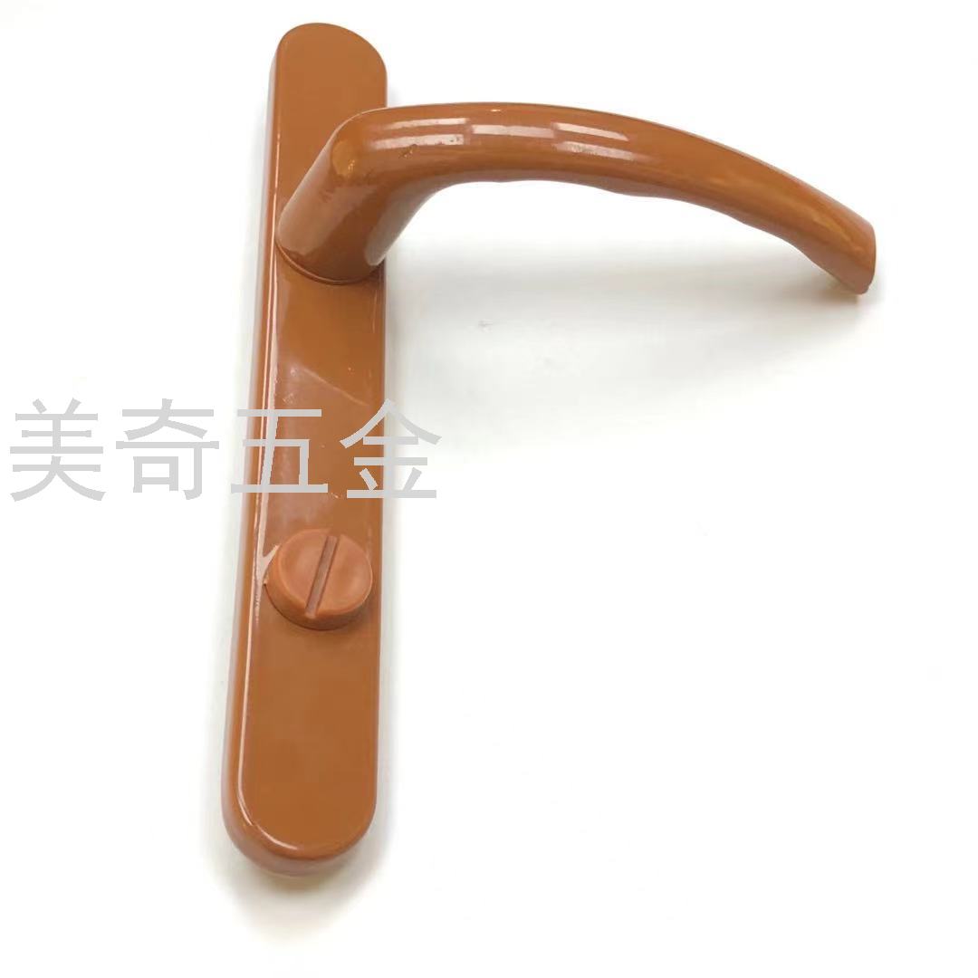 Aluminum Alloy Indoor Universal Indoor Bedroom Noiseless Door Handle Bathroom Door Lock Keyless Bathroom Toilet