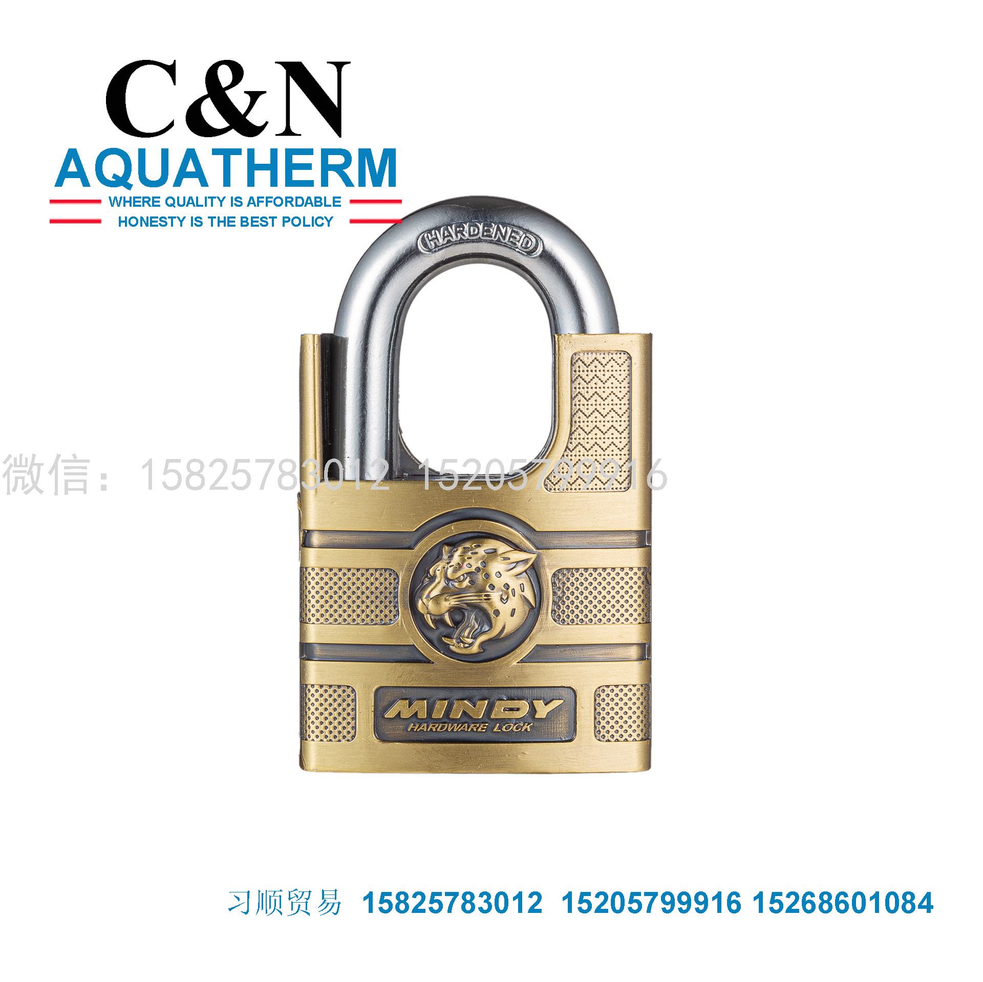 Mindy Bag Beam Padlock Home Door Lock Yard Door Lock Anti-Theft Window Lock