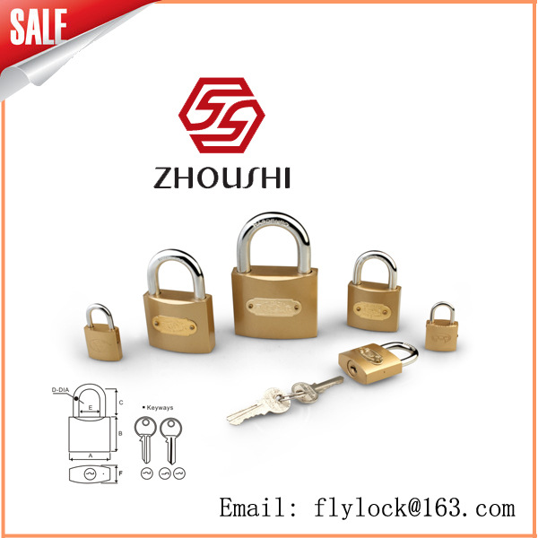 Pujiang Factory direct copy copper Padlock door lock wholesale