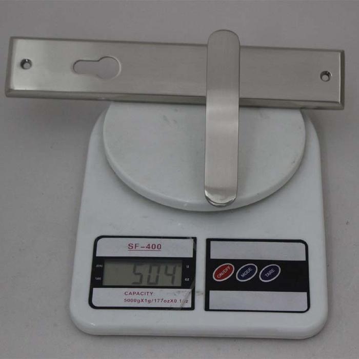 KENYOS zinc alloy plate Brushed Nickel handle lock door lock PARKA