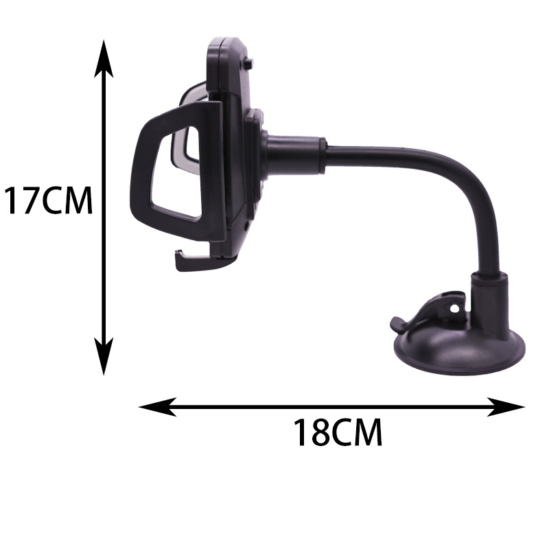 Auto lock Auto mobile phone pack 360° rotation adjustable navigation rack suction cup mobile phone bracket Auto lock Auto mobile phone pack 360° rotation adjustable navigation rack suction cup mobile phone bracket