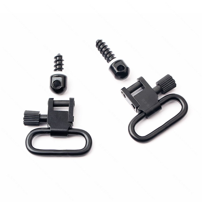 Can be rotated lock type metal screw strap buckle